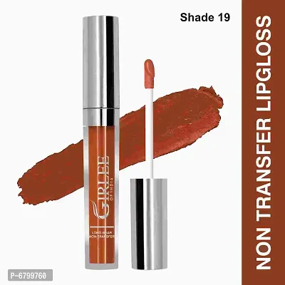 Stylish Non Transfer Liquid Lipstick Matte Lip Color Long Lasting 4ml