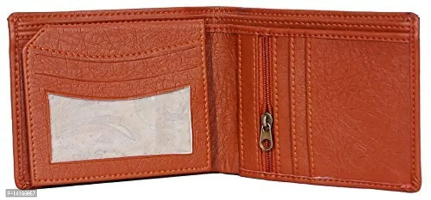 BLAQUE Artificial Leather Wallet for Men  Boys, Casual  Formal - 033-Tan