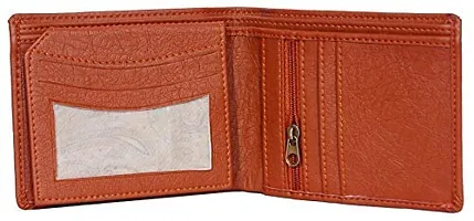 BLAQUE Artificial Leather Wallet for Men Boys, Casual Formal - 033-Tan