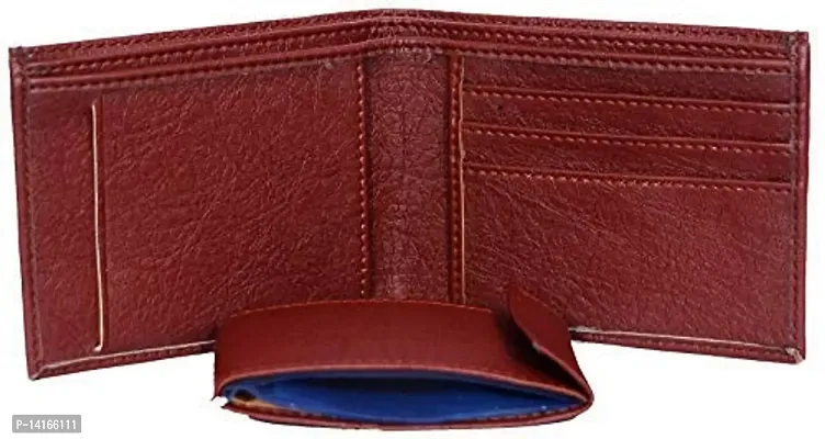 BLAQUE Artificial Leather Wallet for Men  Boys, Casual  Formal - 020-Brown-thumb3