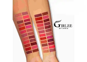 Makeup Mania Girlee Non Transfer Matte Liquid Lipstick (25 Tulip Pink, 26 Sunset Pink)-thumb3