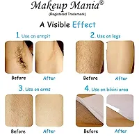 Makeup Mania Plain Waxing Strips (90 GSM Quality) 280 Pcs Strips - Without Wax - White-thumb3