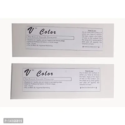 Makeup Mania Plain Waxing Strips - Without Wax - White 140 Pcs