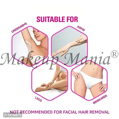 Makeup Mania 070 Pcs Large Waxing Strips, Non-Woven Hair Removal Plain Waxing Strips - Beige 70 Pcs-thumb3