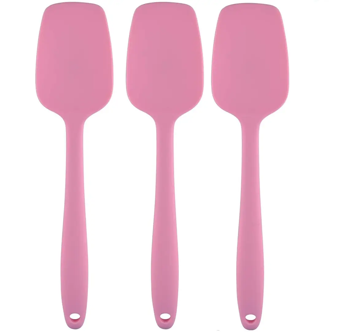 Silicone Spatula Set - 4 Piece Pink