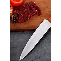 Ramkuwar Sharp Chopping Knife with Stainless Steel Blade Chef Cooking Knife with Wooden Handle-thumb3