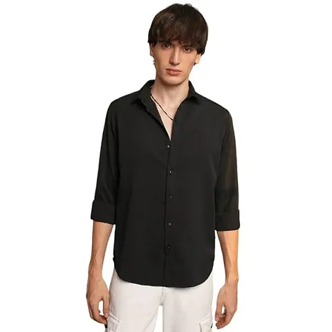 Hot Selling Polyester Long Sleeves Casual Shirt 