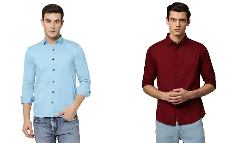 Best Selling Polyester Long Sleeves Casual Shirt 