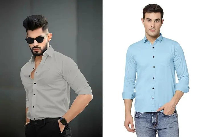 New Launched Polyester Long Sleeves Casual Shirt 