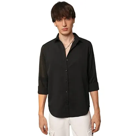 Hot Selling Polyester Long Sleeves Casual Shirt 