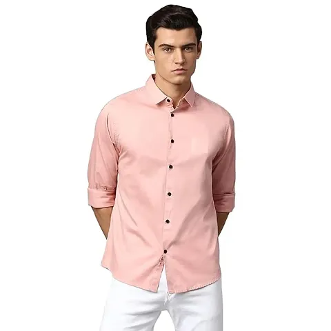 Comfortable Polyester Long Sleeves Casual Shirt 