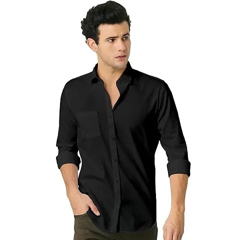 Hot Selling Polyester Long Sleeves Casual Shirt 