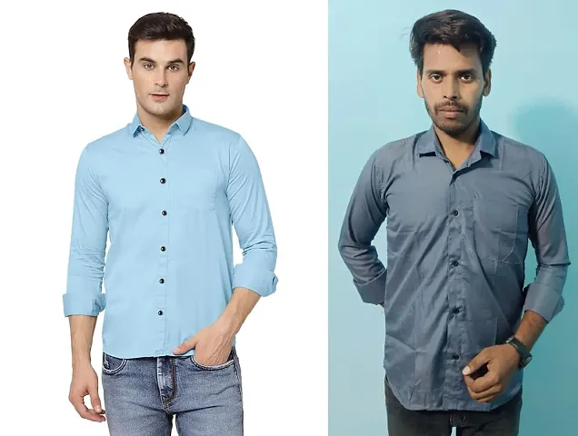 Best Selling Polyester Long Sleeves Casual Shirt 