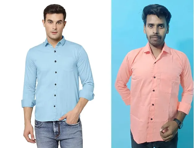 Best Selling Polyester Long Sleeves Casual Shirt 