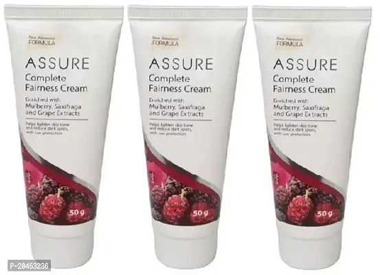 Assure complete fairness Cream 3pc (50x3)ml with Advance formula