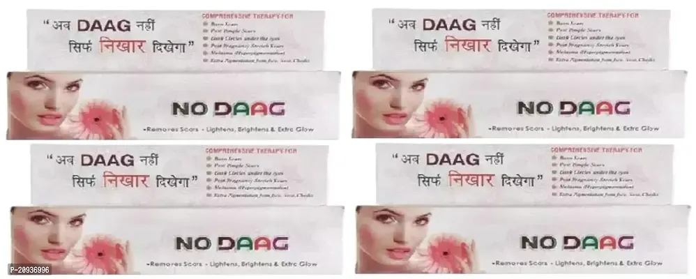 NO DAAG ANTI ACNE, DARK SPOT REMOVING   FACE CARE NIGHT CREAM 4pc (20x4)g SET,