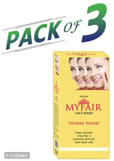 My Fair Facewash Pack of 3pc (60x3)ml-thumb0