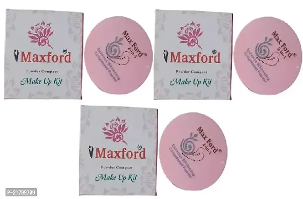 Maxfoard Face Powder (2 in 1) set of 3 pack-thumb0