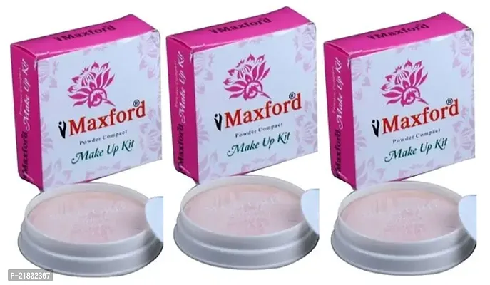 Maxford Professional Compact (2 in 1) Face Powder 3 pack