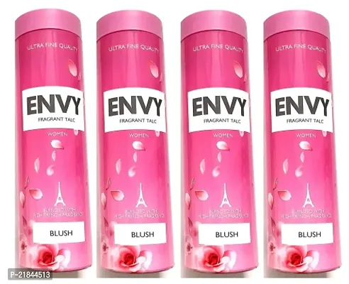 Envy Blush Talcum Powder For Women set of 4pc (100x4) (Buy 3 Get 1 Free)-thumb0