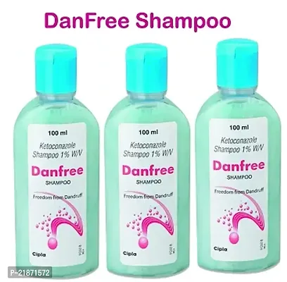 Danfree Anti Dandruff Shampoo 3pc (100x3)ml