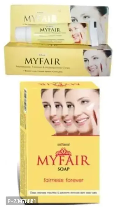 My Fair Cream  Soap set for Acne - Pimple free face (20+75)g