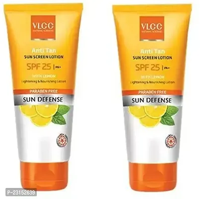 VLCC Anti Tan Sun Screen Lotion SPF 25, 150g (pack of 2)