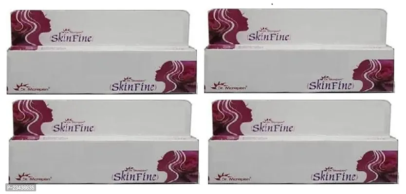 (Dr.Morepen) Skin Fine  Cream 4pc (15x4) for skin Whitening