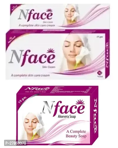 Nface for Brighting Skin  Cream(15)g and Soap (75)g