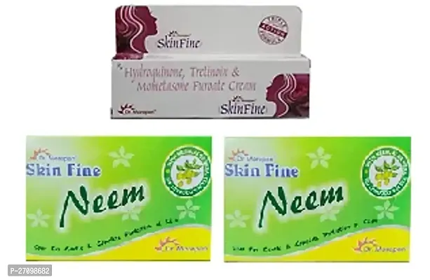 Skin Fine  Cream and 2 Neem Soap