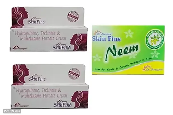 Skin Fine 2 Cream and 1 Neem Soap