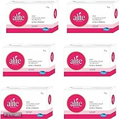 Alite Acne Soap 6pc (75x6)g for Acne  Pimple removing soap