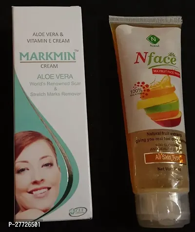 Markmin alovera cream + Nface wash (60+70)g