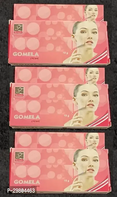 Gomela whitening cream to remove dark spot  pimple 3pc set (15+15+15)g