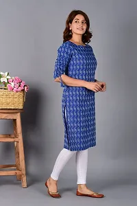 AAIVAN Women's Cotton A-Line Kurta/Kurti for Office and Casual Wear-thumb4