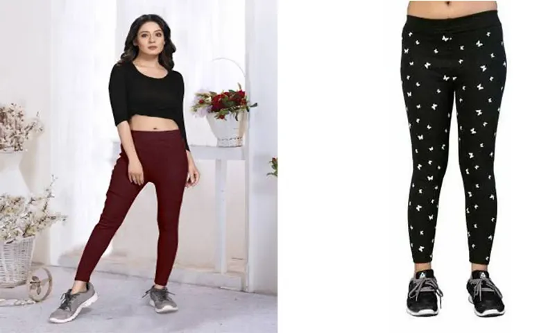 Stylish Lycra Jeggings For Women