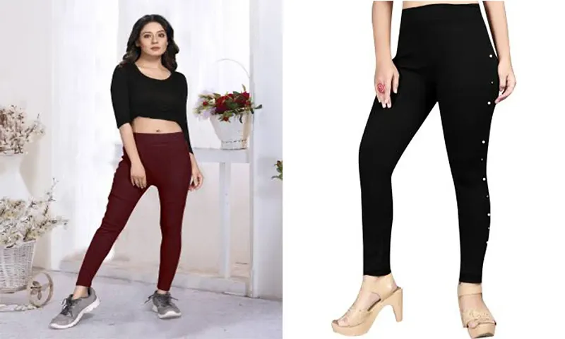 Stylish Lycra Jeggings For Women