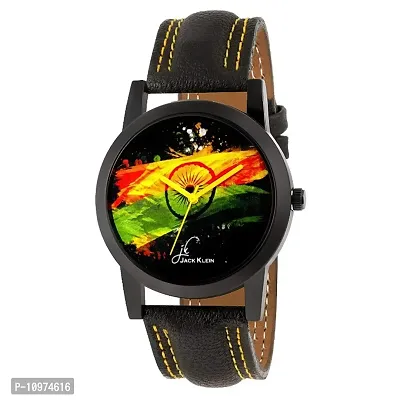 Indian Flag Dial Watch For Men-thumb0