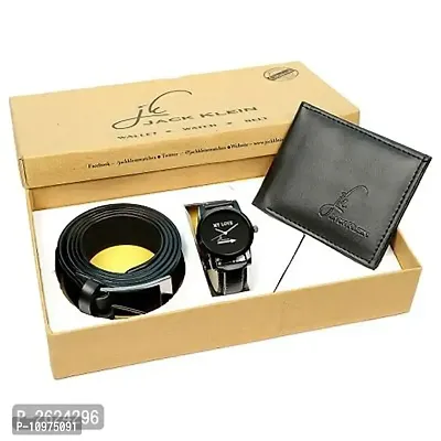 Combo Of Stylish And Trendy Analog Watch With Accessories-thumb0