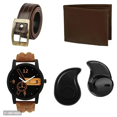 Multiple Combos With Synthetic Strap Watch For Men-thumb0
