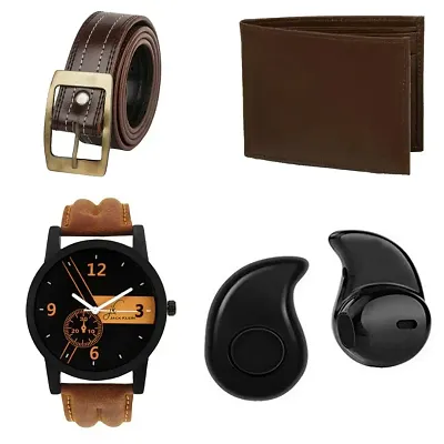 Multiple Combos With Synthetic Strap Watch For Men