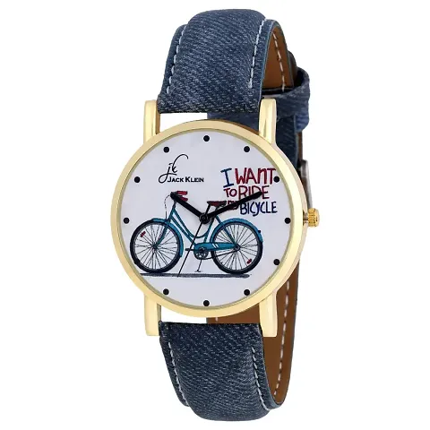 Stylish Denim Blue Strap Watches for Men