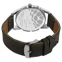 Green Dial Denim Finish Day And Date Working Multi Function Watch-thumb3