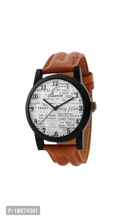 Stylish Graphic Watch With Belt And Aviator Glasses-thumb2