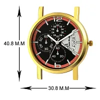 Contemporary Golden Analog Wrist Watch-thumb3