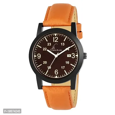 Brown Formal Analog Wrist Watch