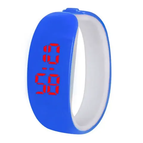 Bangle Led Digital Wrist Watch For Women