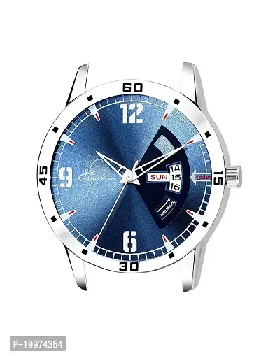 Blue Dial Multi Function Day And Date Working Silver Metal Wrist Watch-thumb4