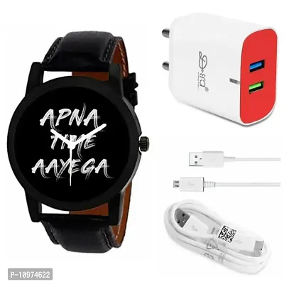Combo Of Watch And Rapidly Mobile Charger