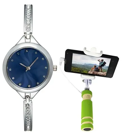 Combo Of Women's Watch With Accessories